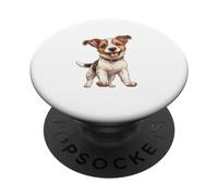 Pawsitively Adorable: ¡Un Tributo a Jack Russell Joy! PopSockets PopGrip Adhesivo