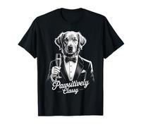 Pawsitively Classy Dog Tuxedo Golden Retriever Lover Humor Camiseta