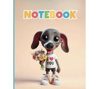 Pawsome Notebooks - Happy Note Taking & Doodling: Featuring a playful and happy Italian Greyhound | 120 pages | Each section has one side for doodling and one side for note-taking