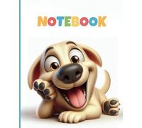 Pawsome Notebooks - Happy Note Taking & Doodling: Featuring a playful and happy Labrador | 120 pages | Each section has one side for doodling and one side for note-taking