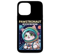 Pawstronaut Reporting for Duty Cat Space Design Carcasa para iPhone 13 Pro MAX