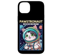 Pawstronaut Reporting for Duty Cat Space Design Carcasa para iPhone 14 Plus