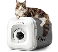 PawSwing Neo Plus Cat Self Groomer para gatos grandes con 6 cepillos flexibles