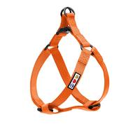 Pawtitas Arnes Perro Grande Ajustable Arnés Antitirones para Perros Color Solido Arnes Naranja