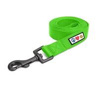 Pawtitas Correa para Perro 1.8 M Correa de Color Sólido Correa para Cachorros con Mango Cómodo Correa Perro Adiestramiento Correa Perro Grande/Mediano Correa Verde para Perros Correa