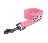 Pawtitas Correa para Perro 1.8 M Correa de Color Sólido Correa para Cachorros con Mango Cómodo Correa Perro Adiestramiento Correa Perro Grande/Mediano Correa Rosa para Perros Correa