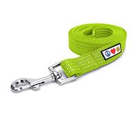 Pawtitas Correa para Perro 1.8 M Correa Reflectante Perro Correa para Cachorros con Mango Cómodo Correa Perro Adiestramiento Correa Perro Grande/Mediano Correa Verde para Perros Correa