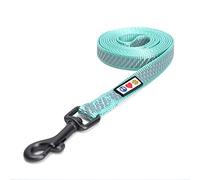 Pawtitas Cuerda Reflectante para Perro Coleccion trafico Extra Pequeño/Pequeño Turquesa