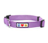 Pawtitas mascotas suave, ajustable y reflectante de entranimiento de cachorro/Collar de perro