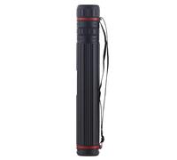 PawwJoy Funda de transporte negra para póster con correa ajustable, tubo impermeable de 45,7 a 71,1 cm, para volutas de fotos