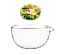 PawwJoy Tazón de vidrio de borosilicato alto para matcha con boquilla de vertido, resistente al calor, taza de té japonesa de 4 x 2.36 pulgadas, 350 ml