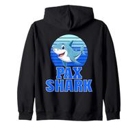 Pax Shark Family Reunion Squad Primer Apellido Sudadera con Capucha