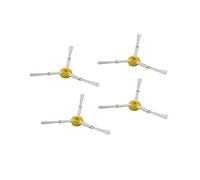 Paxanpax 4415863 - Escobillas Laterales de 3 Brazos para iRobot Roomba 800, 870, 880 (Paquete de 4), Color Amarillo