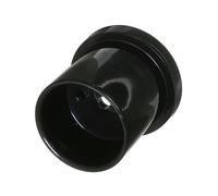 Paxanpax PFC1406 Buje de plástico negro para rueda de 2 disparos, compatible con Numatic Henry, Basil, Charles, Edward, George, Hetty, James Series