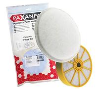 Paxanpax PFC361 - Juego de filtros para Dyson DC07 (2 unidades), color blanco