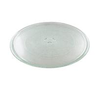 Paxanpax Plato de cristal universal para microondas de 320 mm con 3 accesorios