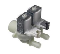 Paxanpax PLD531 - Válvula solenoide de entrada de agua para lavadora Beko WMB61432-2 vías, 180°, tubo de salida: Ø11 mm