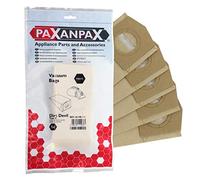 Paxanpax VB172 VB172-Bolsas de vacío para Dirt Devil Tipo G (5 Unidades), Papel, marrón