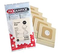 Paxanpax VB213 - Bolsas de Papel compatibles con Electrolux 'E62N/U62' Boss Z3100, Z3105, Z3115, Boss Power Lite, B3106, B3107, Boss Tronic Lite, B3116 Series (Paquete de 5)