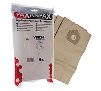 Paxanpax VB824 VB824-Bolsas de vacío para Taski Vento 15 (5 Unidades), Papel, marrón