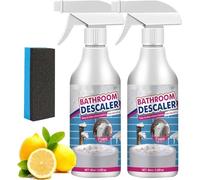 PAXLBF Limpiador en Espuma, Limpiador en Espuma para Manchas de Aceite Pesado, Limpiador en Espuma Multiusos, Limpiador Potente para Manchas difíciles, Spray desincrustante para baños
