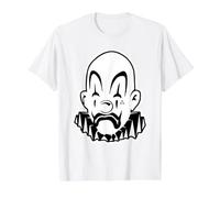 Payaso Chicano Payaso Blackwork Minimal Camiseta gráfica económica, Hombre, Blanco, XL