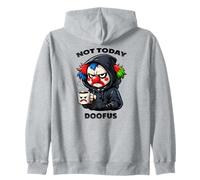 Payaso de Mal Genio, cascarrabias mañanera Sudadera con Capucha