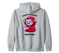 Payaso de Mal Genio, cascarrabias mañanera Sudadera con Capucha