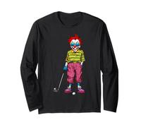 Payaso del golfista Manga Larga