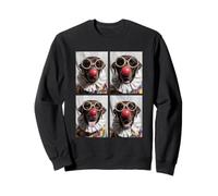 Payaso Labrador Retrievers con Gafas de Sol Kidcore Halloween Sudadera