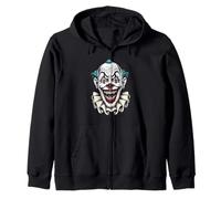Payaso Vampiro - Circo Aterrador Halloween Colmillos Pesadilla Sudadera con Capucha