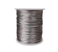 Paybous 1.5 mm x 110 yardas Nylon Satin Beading Hild de hilo trenzado para collares de mechas de mechas de ratail de nudo de la suerte de chino.