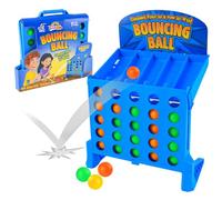 PAYFULLY Juego de mesa Bouncing Ball, nuevo juego de rebote, 4 bolas de acción ganar, bola de rebote 4 tiros juego, juego de rebote de tiro, juego de fiesta de bola de rebote para niños y adultos