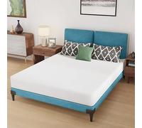 PayLessHere Colchón de espuma viscoelástica de gel de 8 pulgadas, certificado CertiPUR-US, colchón de cama transpirable para un sueño más fresco y alivio de presión, funda suave extraíble, color