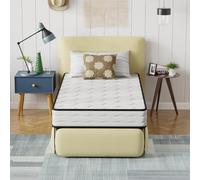 PayLessHere Colchón de muelles de firmeza Media de 20,3 cm, sueño Fresco, Alivio de la presión, sin Fibra de Vidrio, colchón en Caja, Certificado CertiPUR-US de Espuma Transpirable