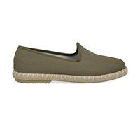 PAYMA - Alpargatas de Esparto en Espiga para Hombre. Zapatillas de Verano. Brasileras para Hombre. Espardeñas Espadrilles. Color: Kaki. Talla EU 43