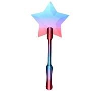 Payment Card - Wand 3D Printed Star Design | Contactless Card Holder Stick Creative Fun Tap Pay Accessory Lightweight Secure for Kids, Shopping, Supermarket, Restaurant or Party Prank Use