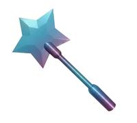 Payment Card - Wand 3D Printed Star Design | Contactless Card Holder Stick Creative Fun Tap Pay Accessory Lightweight Secure for Kids, Shopping, Supermarket, Restaurant or Party Prank Use