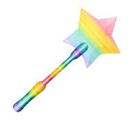 Payment Card - Wand 3D Printed Star Design | Contactless Card Holder Stick Creative Fun Tap Pay Accessory Lightweight Secure for Kids, Shopping, Supermarket, Restaurant or Party Prank Use