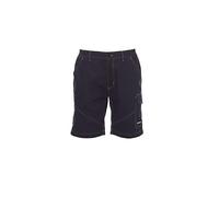 PAYPER Caracas - Bermudas para Hombre, 100% algodón, Cierre de Cremallera, Bolsillo para Metro Trasero, Bandas réflex, Color Azul Marino