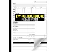 Payroll Record Book for Small Business