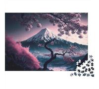 Paysage de montagne Cadeau Unique Décoration Intérieure Style Art fantastique Jeu Éducatif Challenge Toy Adultes & Enfants Des 14 ANS 52x38cm/1000pcs