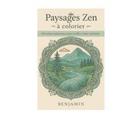 Paysage zen à colorier: 44 scènes relaxante pour éveiller votre créativité