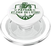 Paysan et Fier de l'être Design Humor Agricole Fermier PopSockets PopGrip para MagSafe