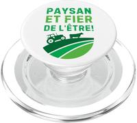 Paysan et Fier de l'Être Fierté Agricole pour Homme PopSockets PopGrip para MagSafe