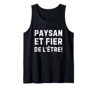 Paysan Et Fier De L'être Pour Les Agriculteurs Engagés Camiseta sin Mangas