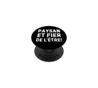 Paysan Et Fier De L'être Pour Les Agriculteurs Engagés PopSockets PopGrip Adhesivo