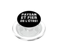 Paysan Et Fier De L'être Pour Les Agriculteurs Engagés PopSockets PopGrip para MagSafe