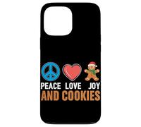Paz Amor Alegría Y Galletas Carcasa para iPhone 13 Pro Max
