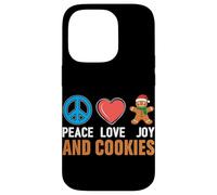 Paz Amor Alegría Y Galletas Carcasa para iPhone 14 Pro